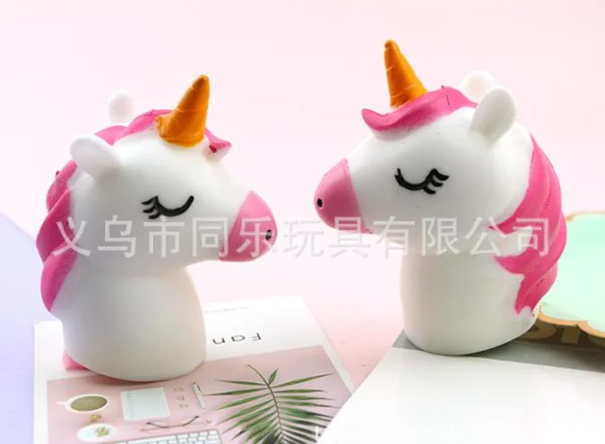 Jumbo Kawaii Stress Relief Cream Scented Antistress Unicorn EVA Toy