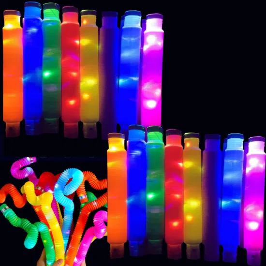Amazon Pop Tube Mini jouets sensoriels couleur étirant les tubes télescopiques anti-enfants