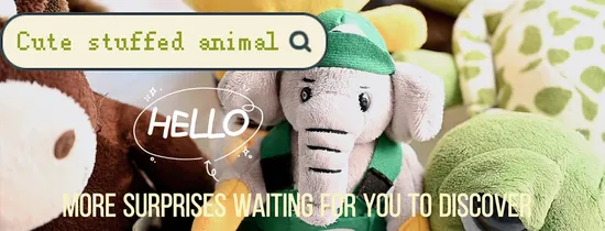 Produits écologiques en RPET Jouets en peluche et animaux en peluche